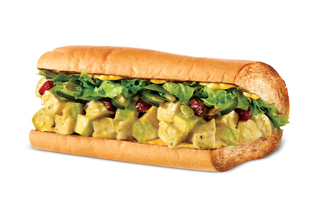 20. Quiznos: 4” Apple Harvest Chicken Sandwich