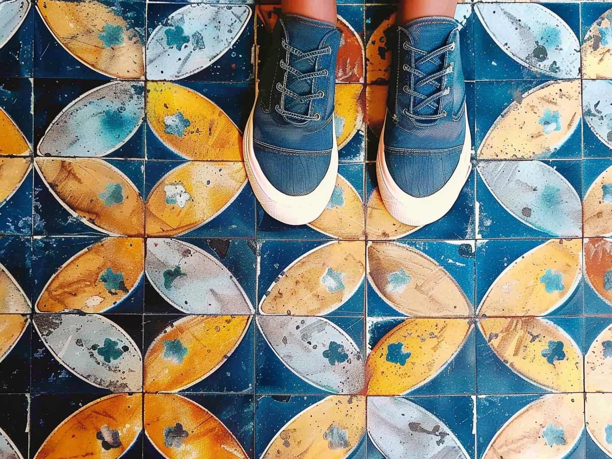 Patterned Linoleum