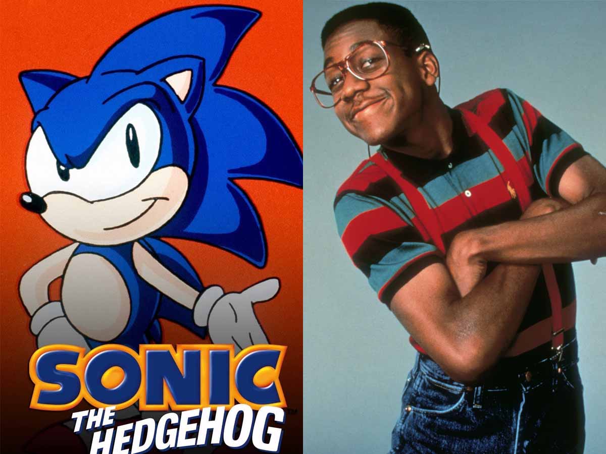 Sonic the Hedgehog was voiced by Jaleel White.