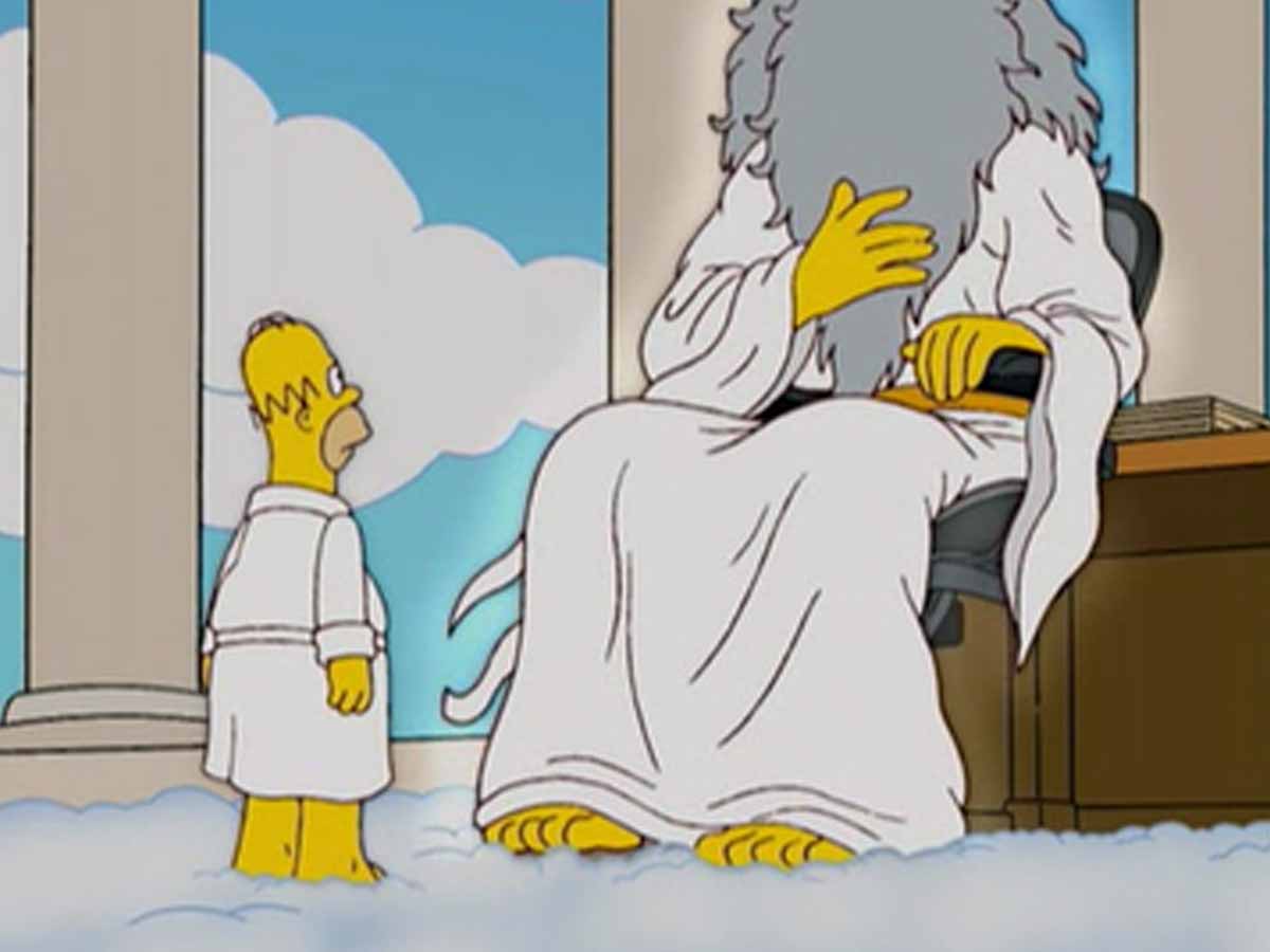 All the characters in The Simpsons have four fingers, except for God.