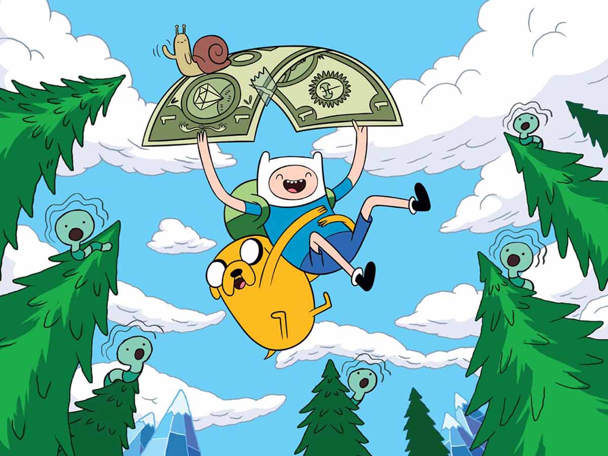 There is a hidden snail featured in every episode of Adventure Time.