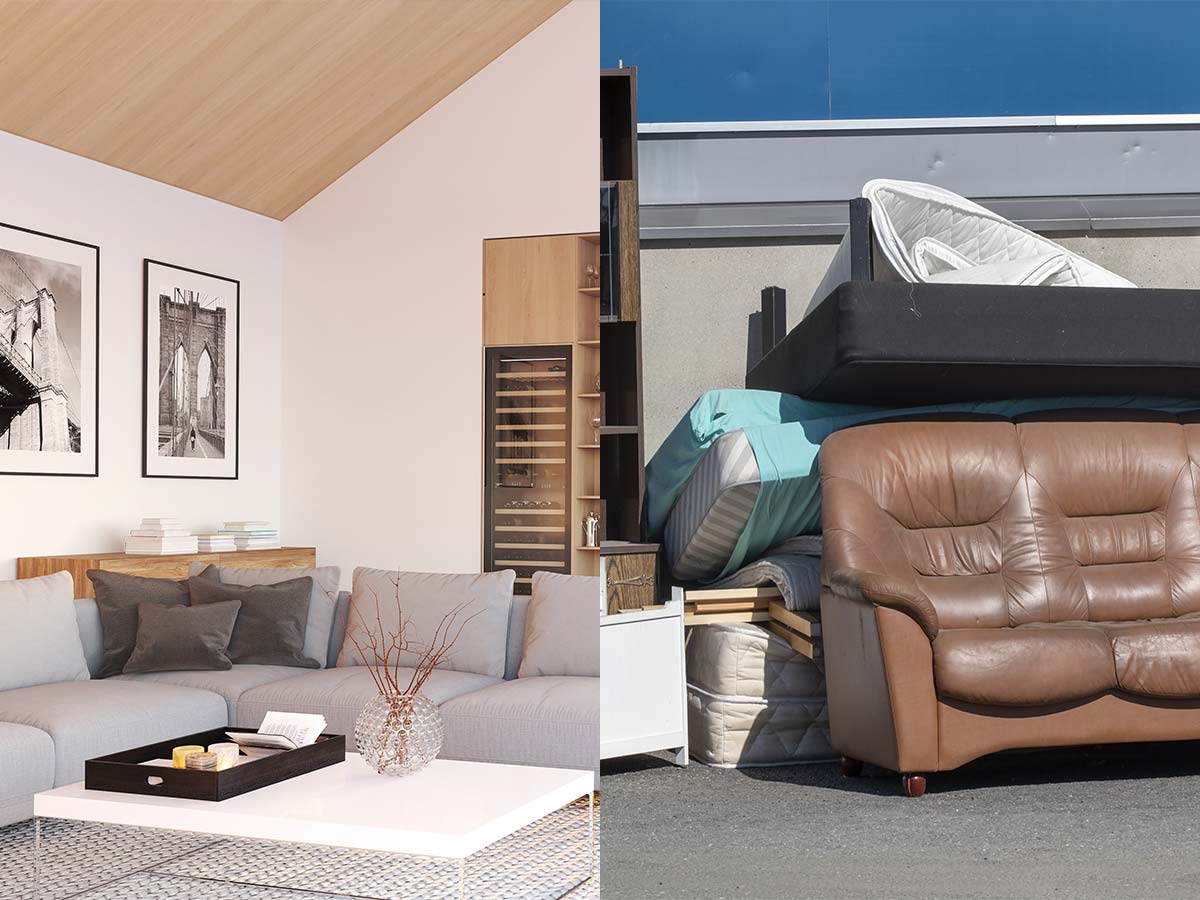 New Furniture < Used Furniture