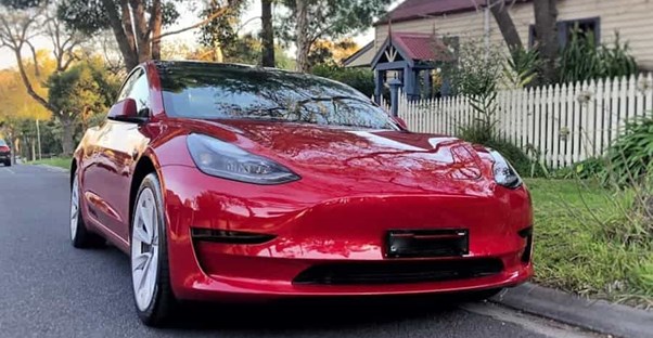 a 2021 tesla model 3