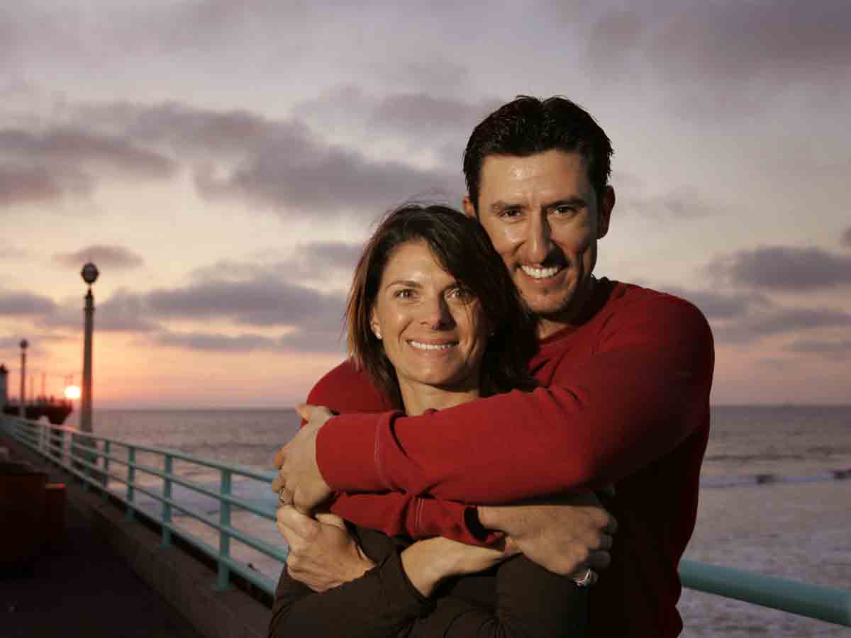 Mia Hamm and Nomar Garciaparra