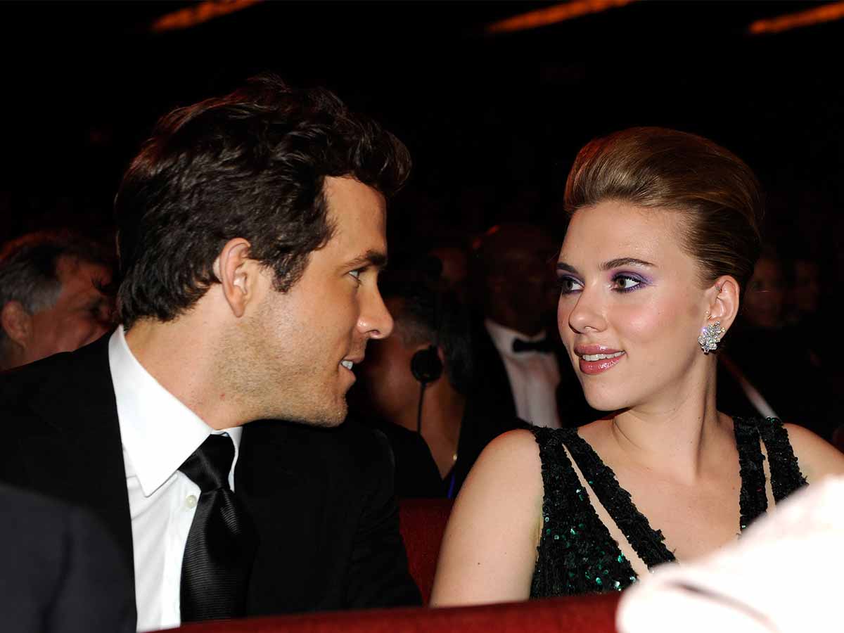 Scarlett Johansson and Ryan Reynolds