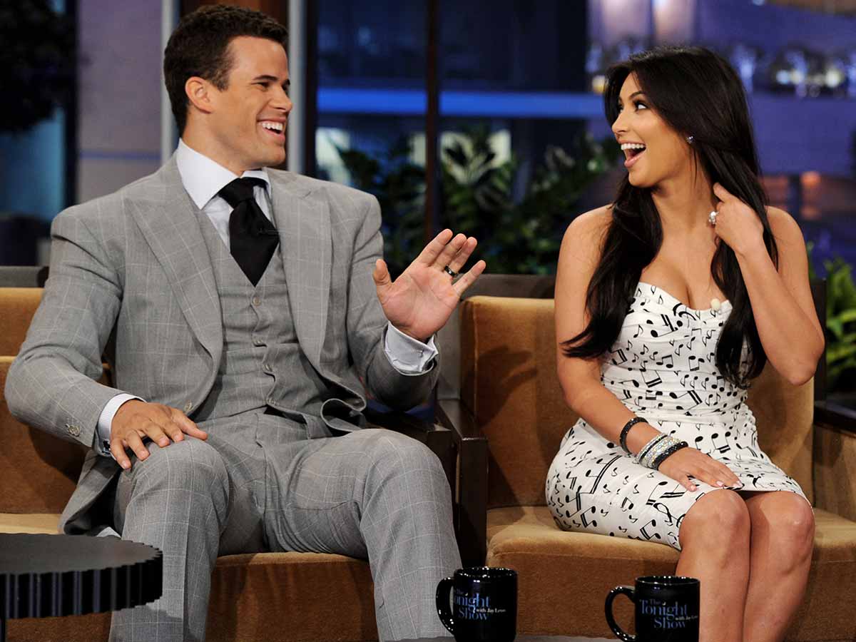 Kim Kardashian and Kris Humphries
