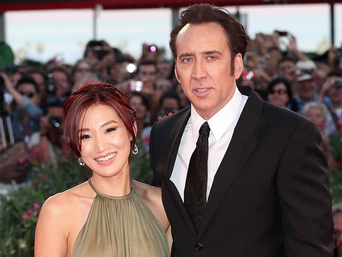 Nicolas Cage and Alice Kim