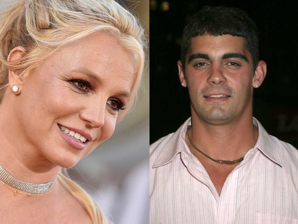Britney Spears and Jason Alexander