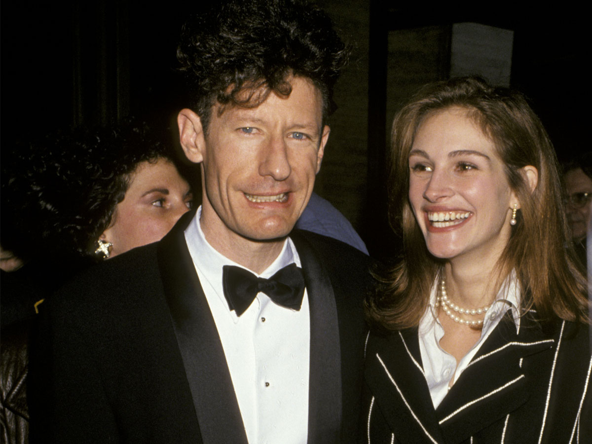 Julia Roberts and Lyle Lovett