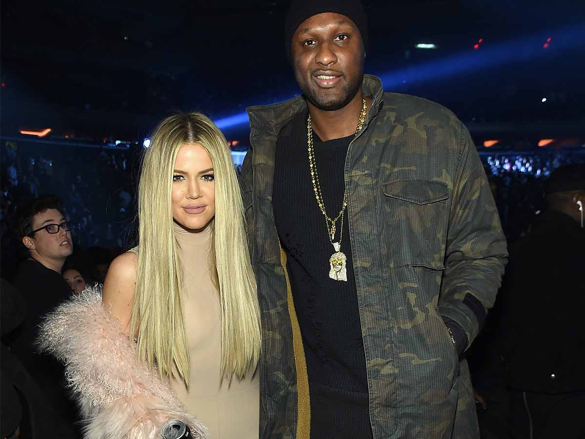 Khloé Kardashian and Lamar Odom