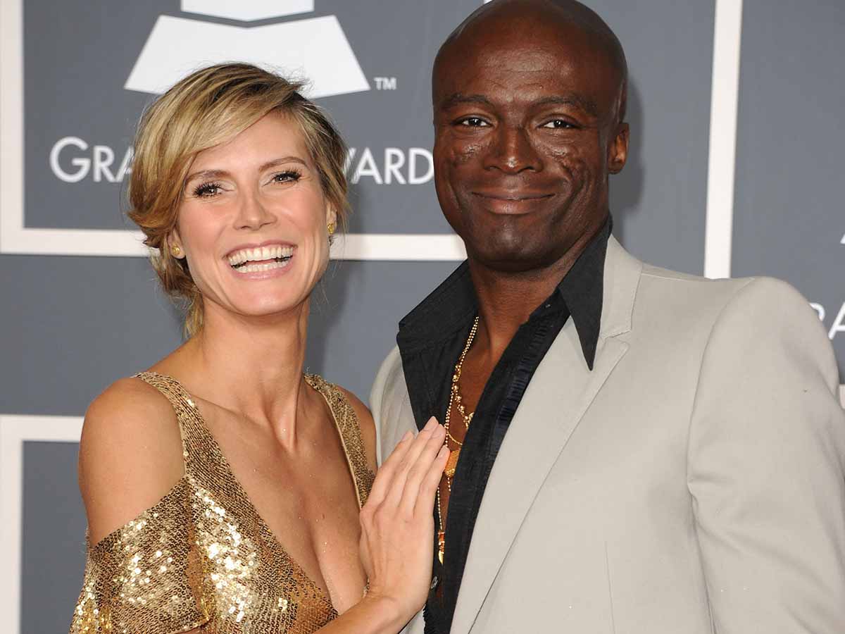 Heidi Klum and Seal