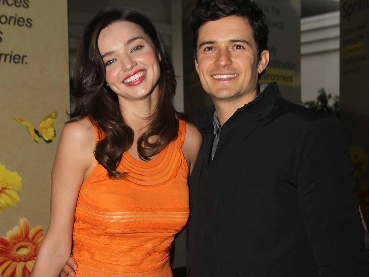 Miranda Kerr and Orlando Bloom
