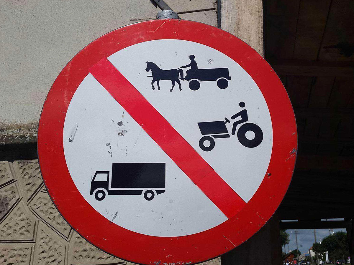No Horse and Buggy