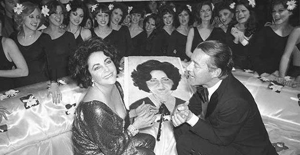 Elizabeth Taylor at Studio 54