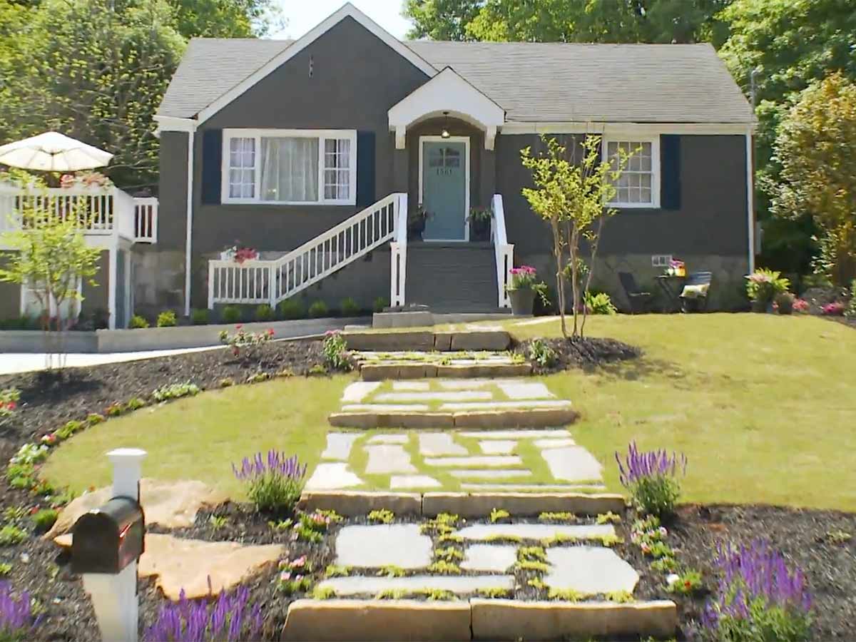 Curb Appeal: The Block - Cenate and Wendy Pruitt’s Leaky Basement - Then