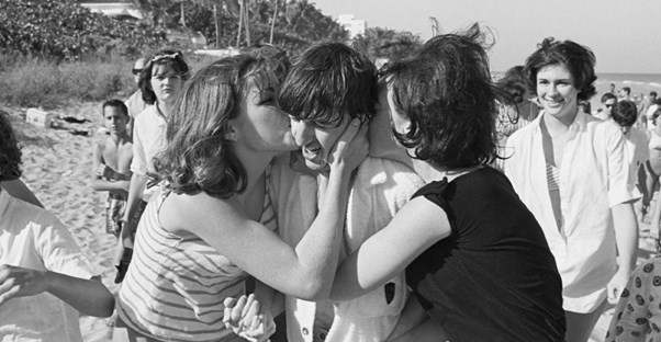 Ringo Starr at the beach