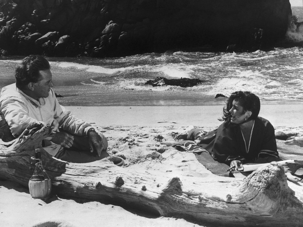 Elizabeth Taylor and Richard Burton