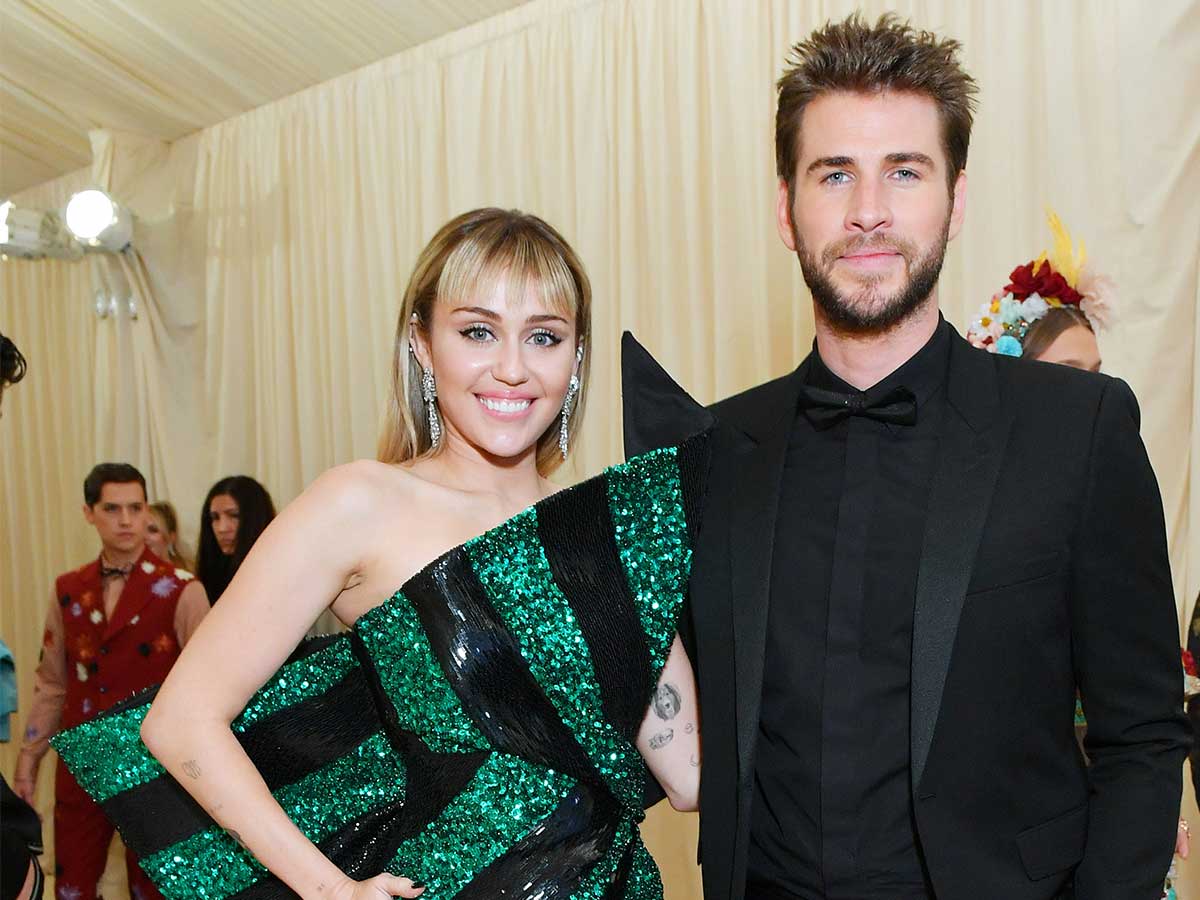 Miley Cyrus and Liam Hemsworth