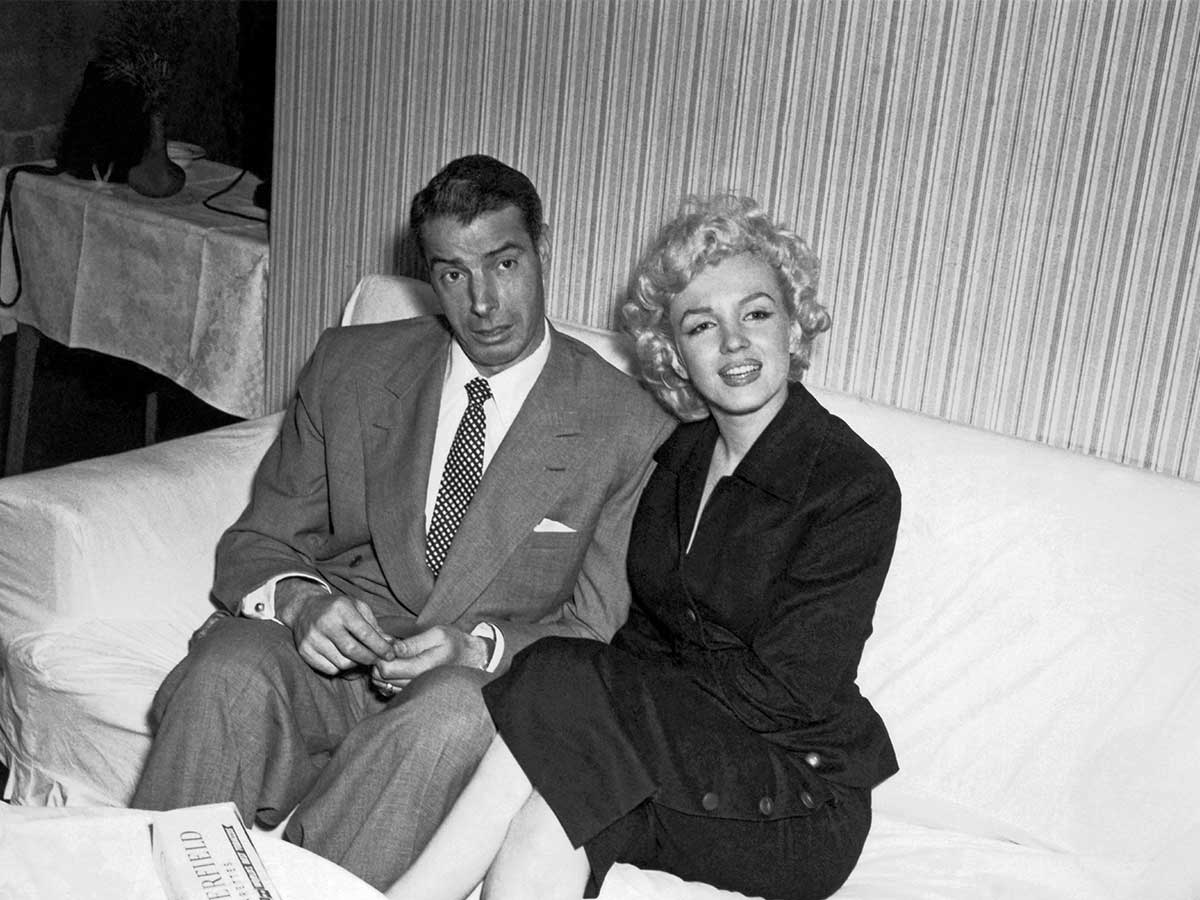 Marilyn Monroe and Joe DiMaggio