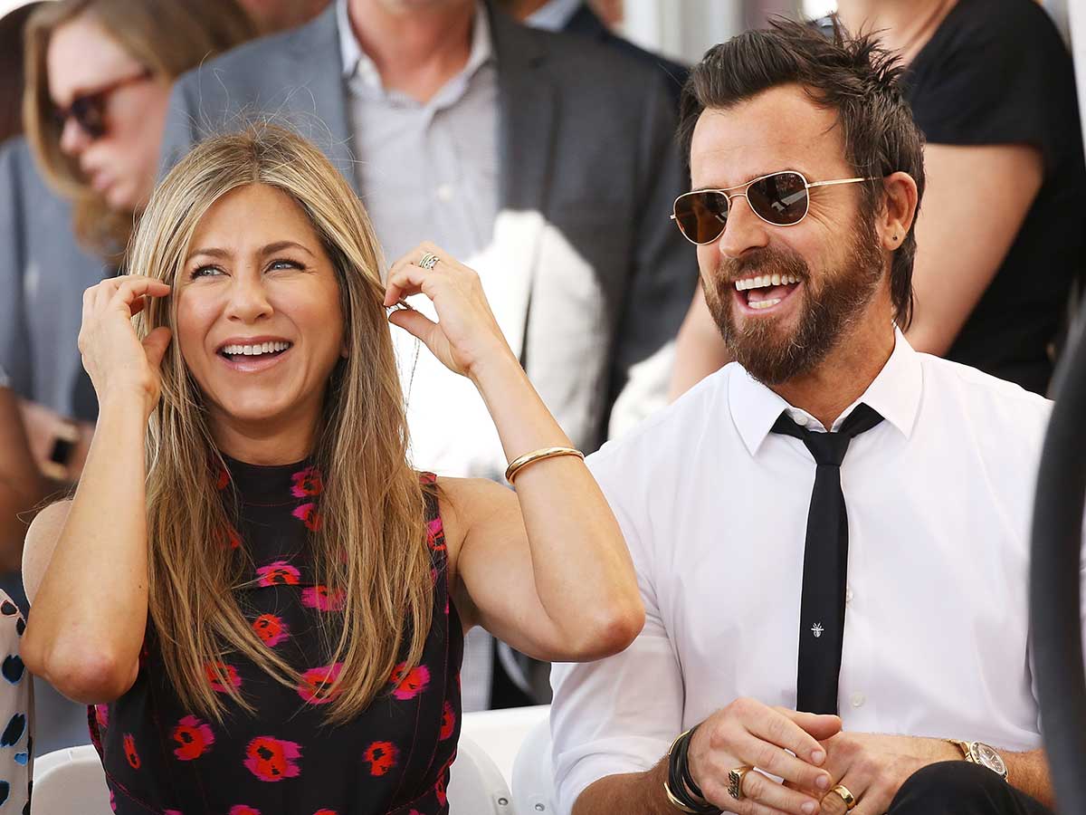 Jennifer Aniston and Justin Theroux