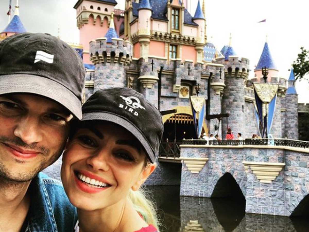 Ashton Kutcher and Mila Kunis