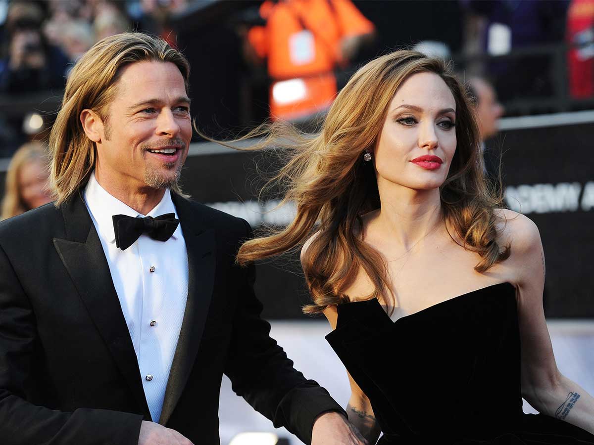 Angelina Jolie and Brad Pitt