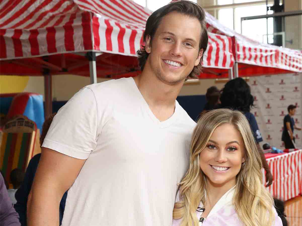 Shawn Johnson and Andrew East