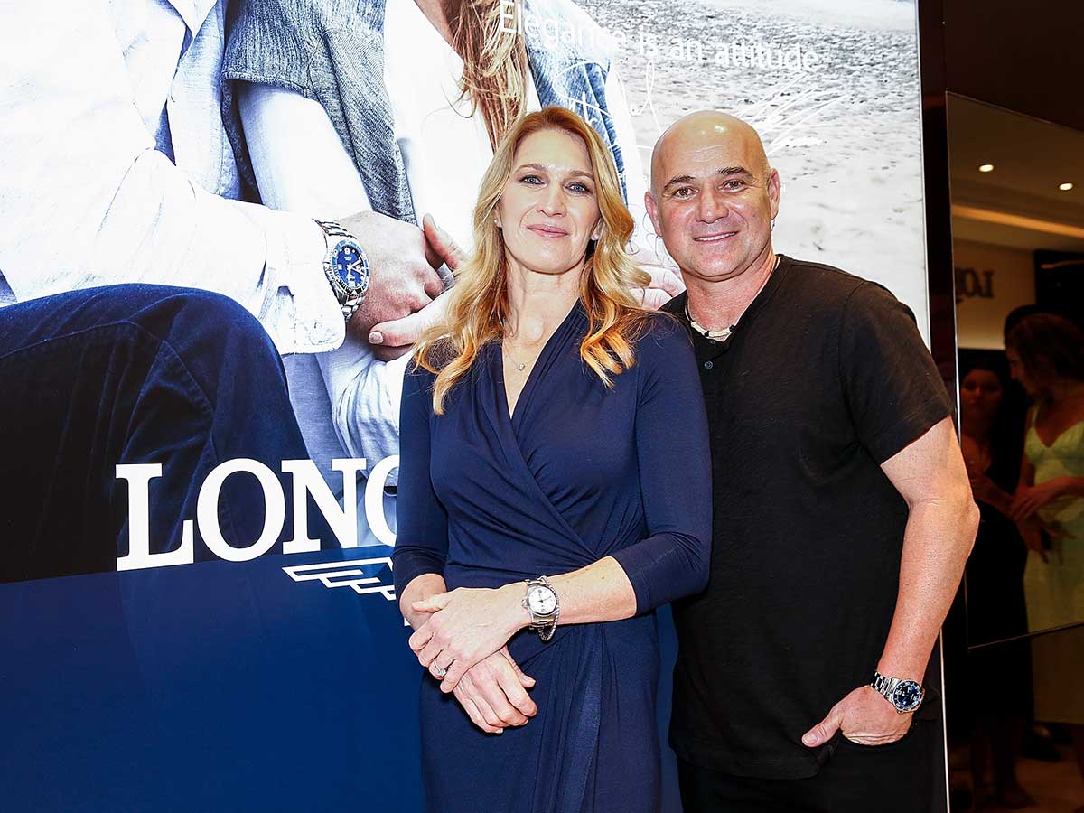 Steffi Graf and Andre Agassi