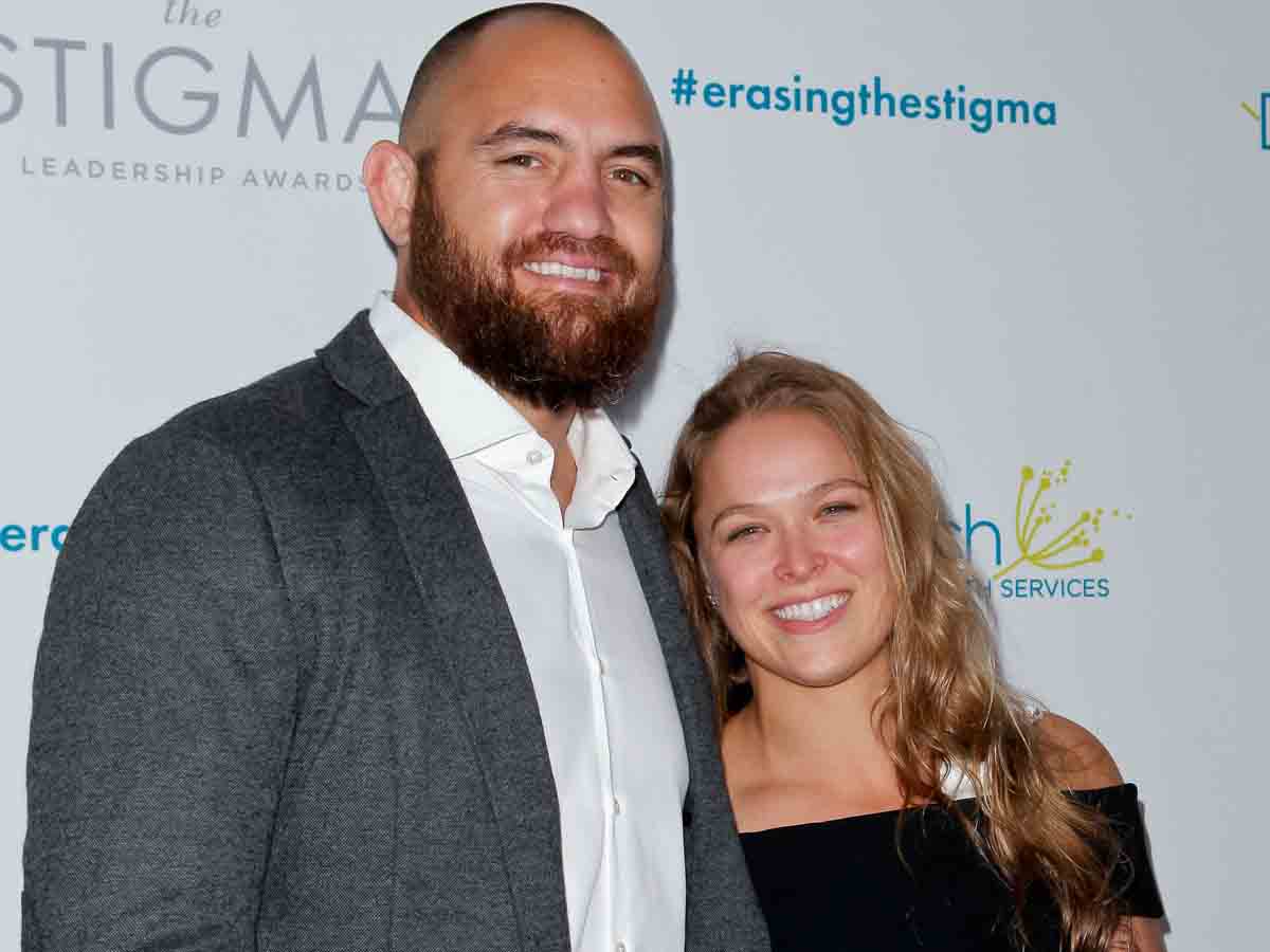 Ronda Rousey and Travis Browne