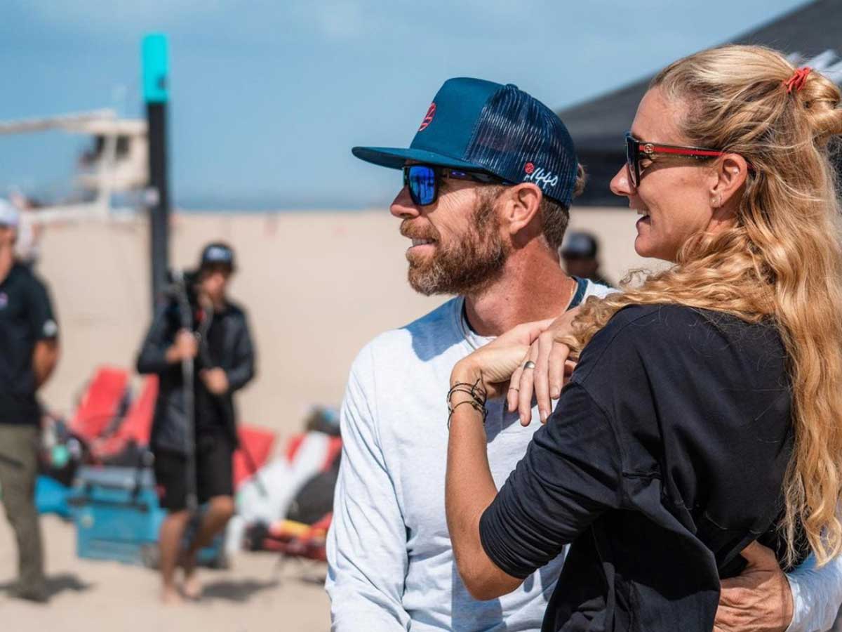 Kerri Walsh-Jennings and Casey Jennings