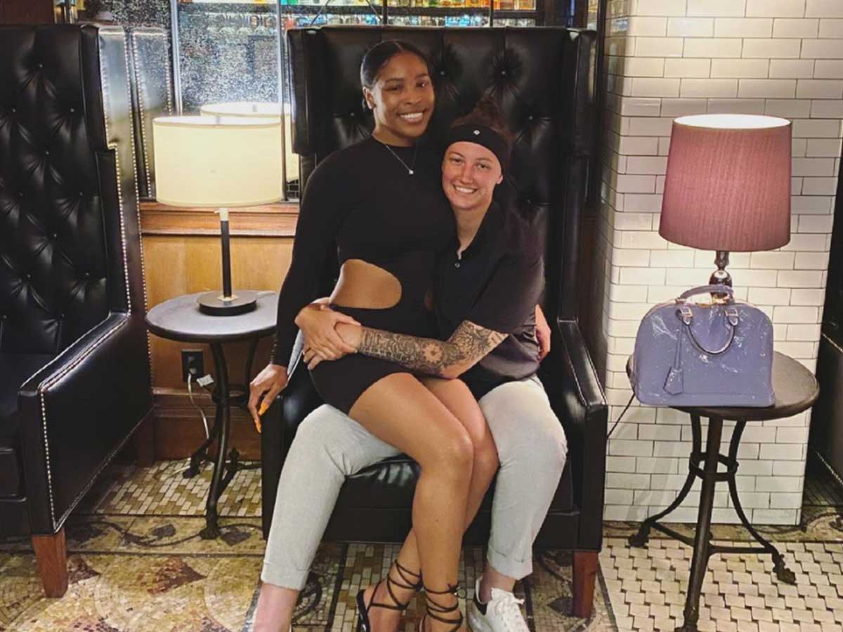 Seimone Augustus and LaTaya Varner