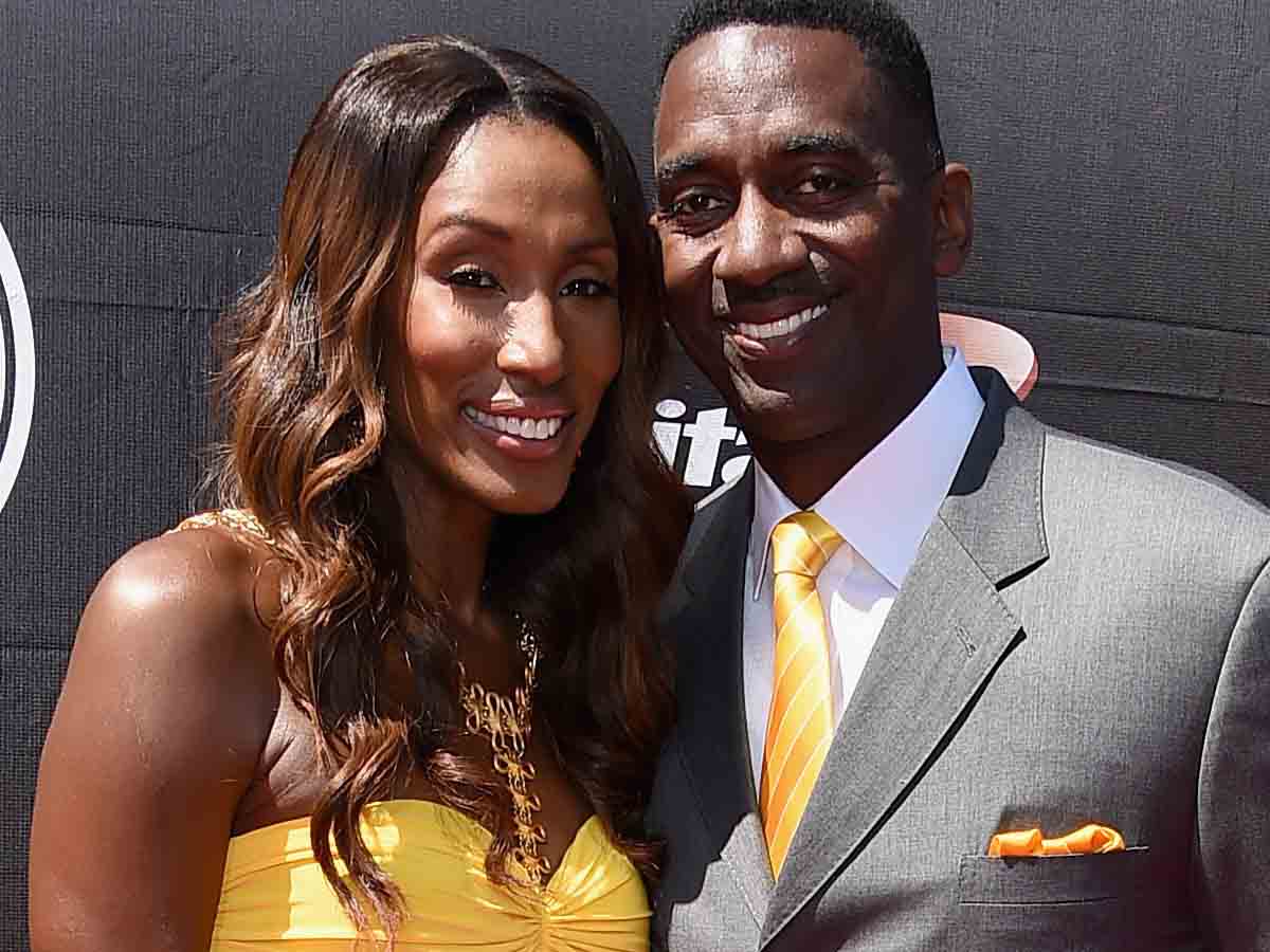 Lisa Leslie and Michael Lockwood