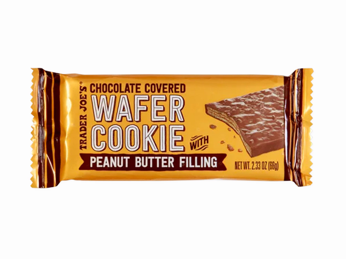 Not Worth It: Chocolate Covered Wafer Cookie with Peanut Butter Filling
