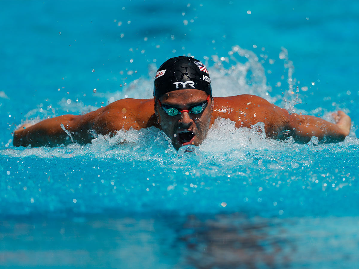 Michael Andrew, Swimming