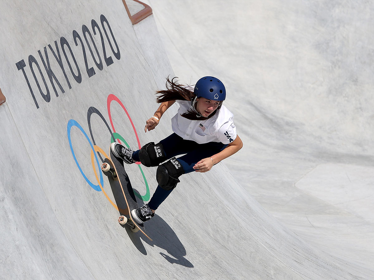 Brighton Zeuner, Skateboarding