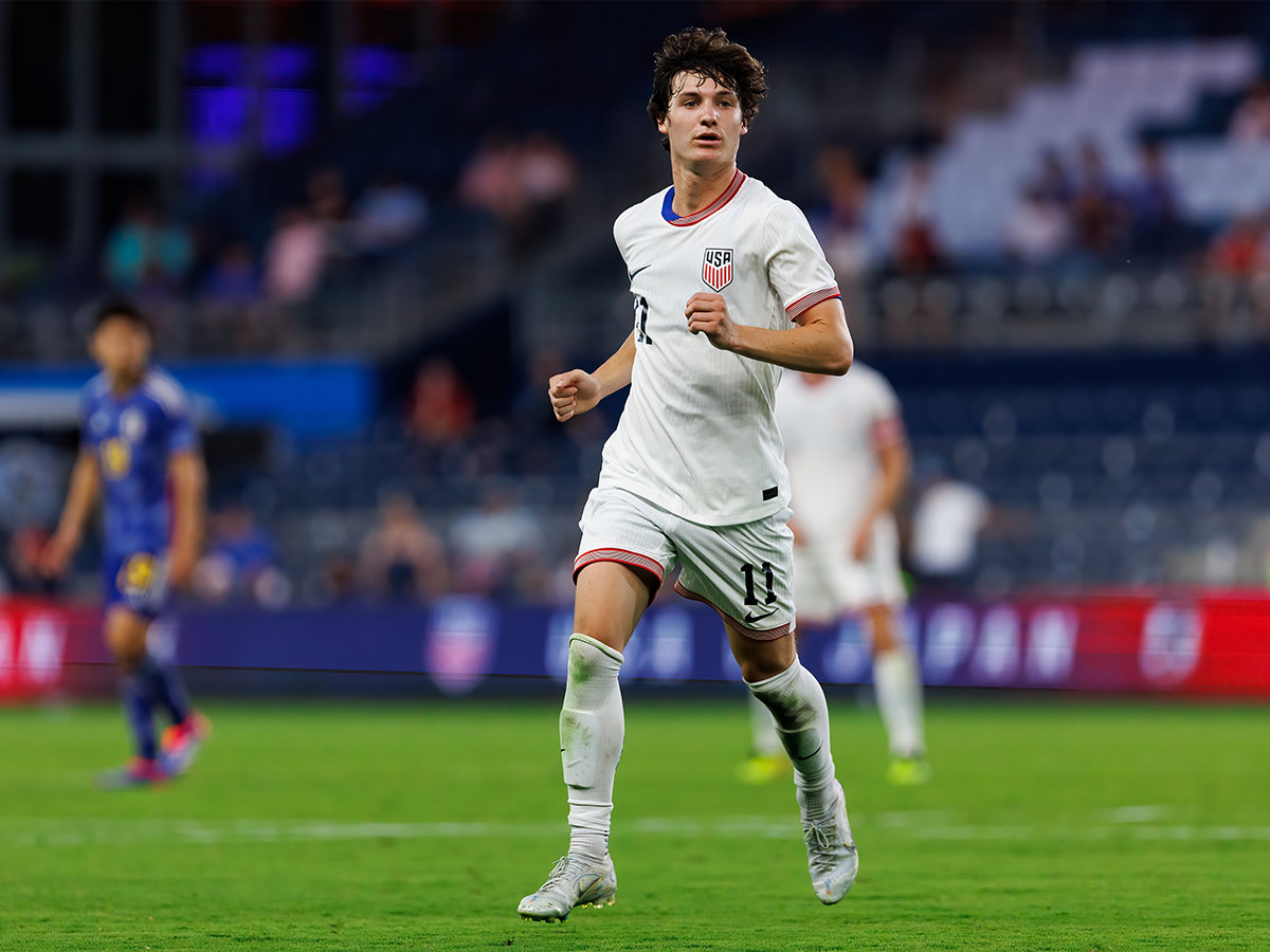 Paxten Aaronson, Soccer