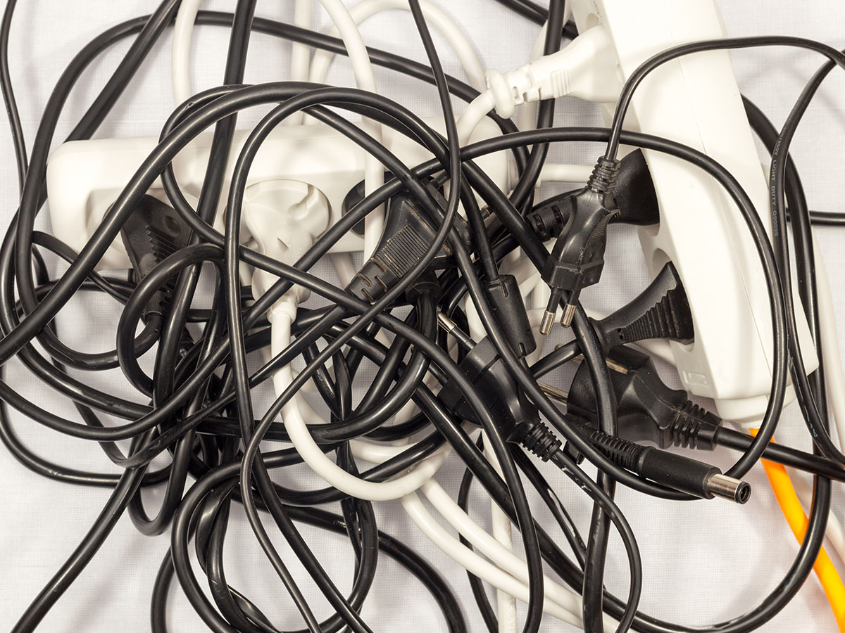 5. Cluttered Cables