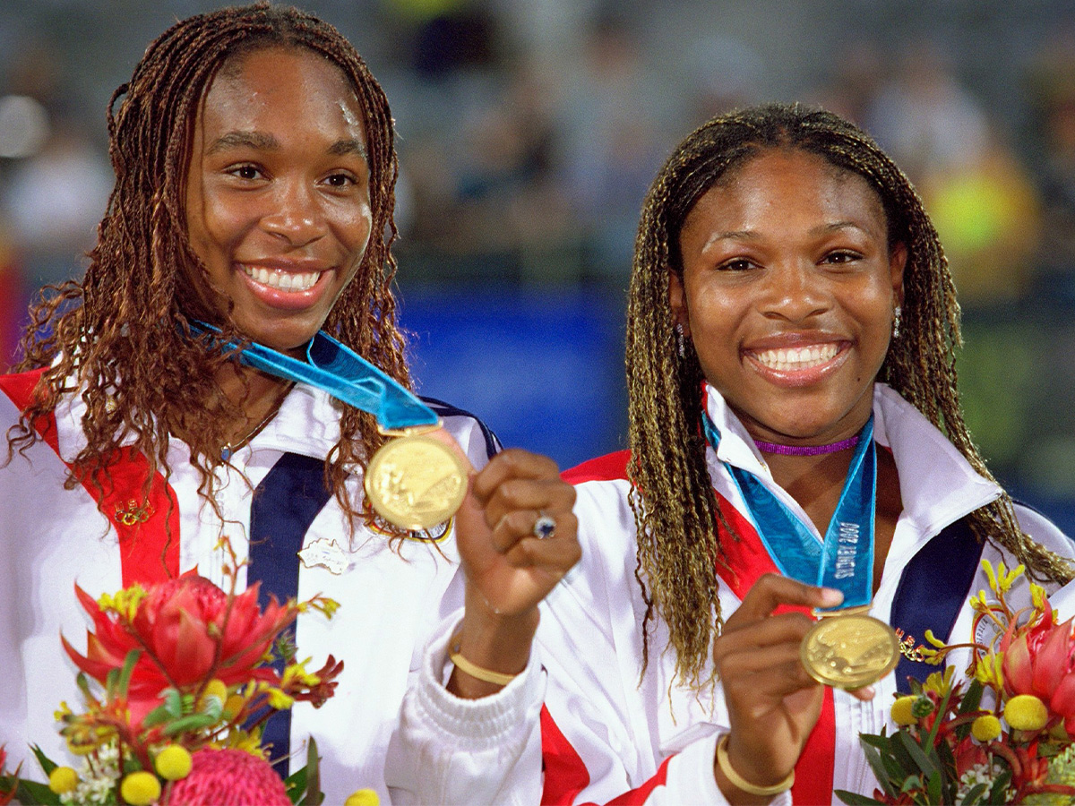 Then: Venus and Serena Williams