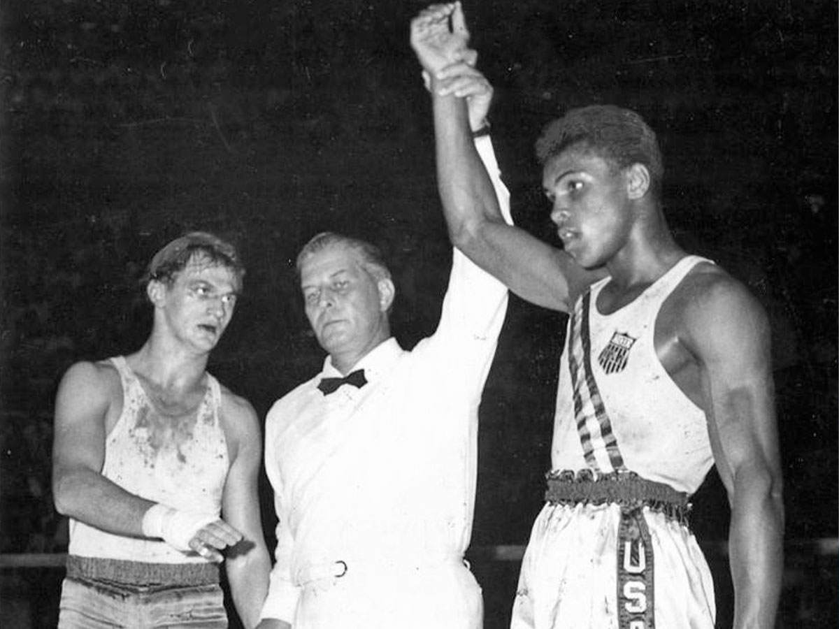 Then: Muhammed Ali
