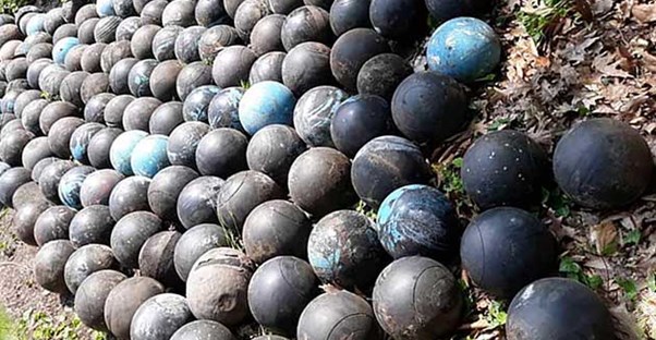 bowling balls