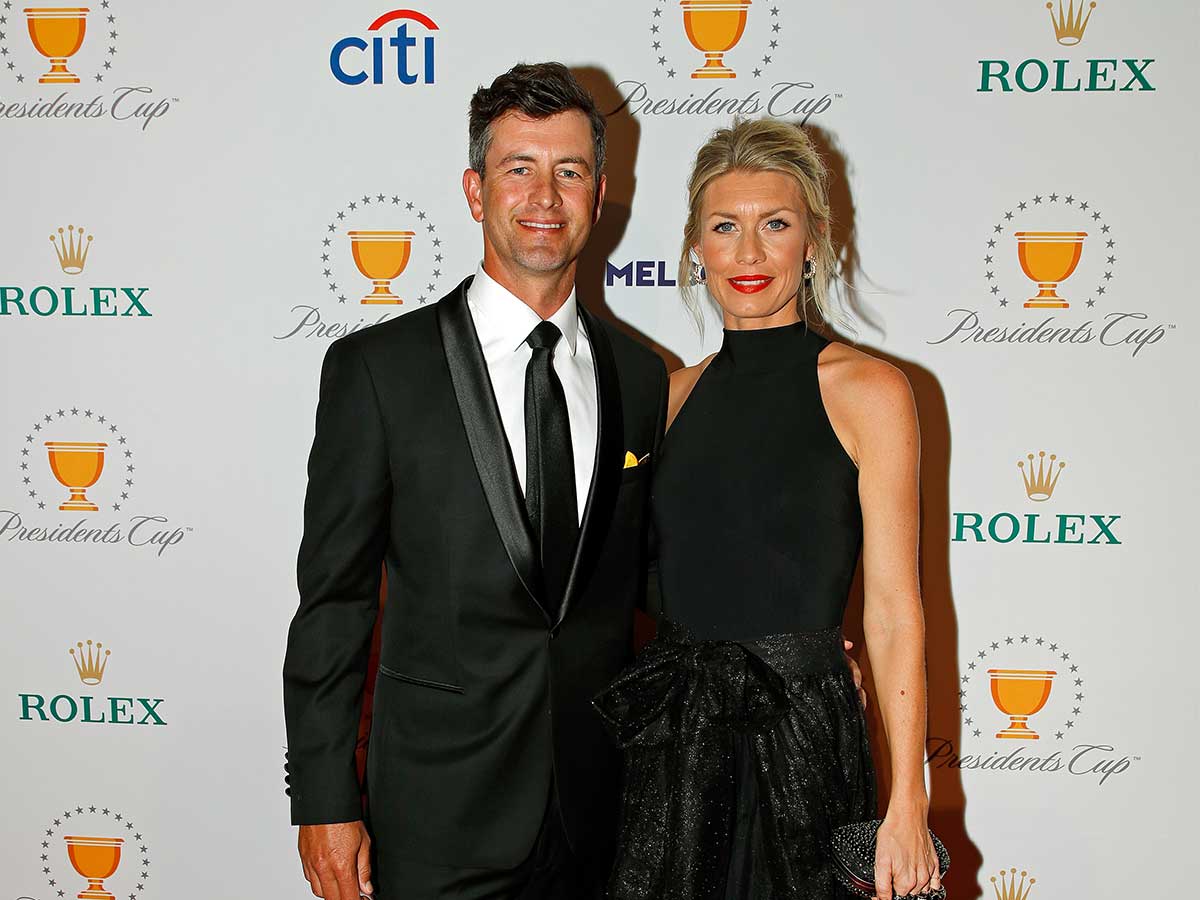 Adam Scott & Marie Kojzar