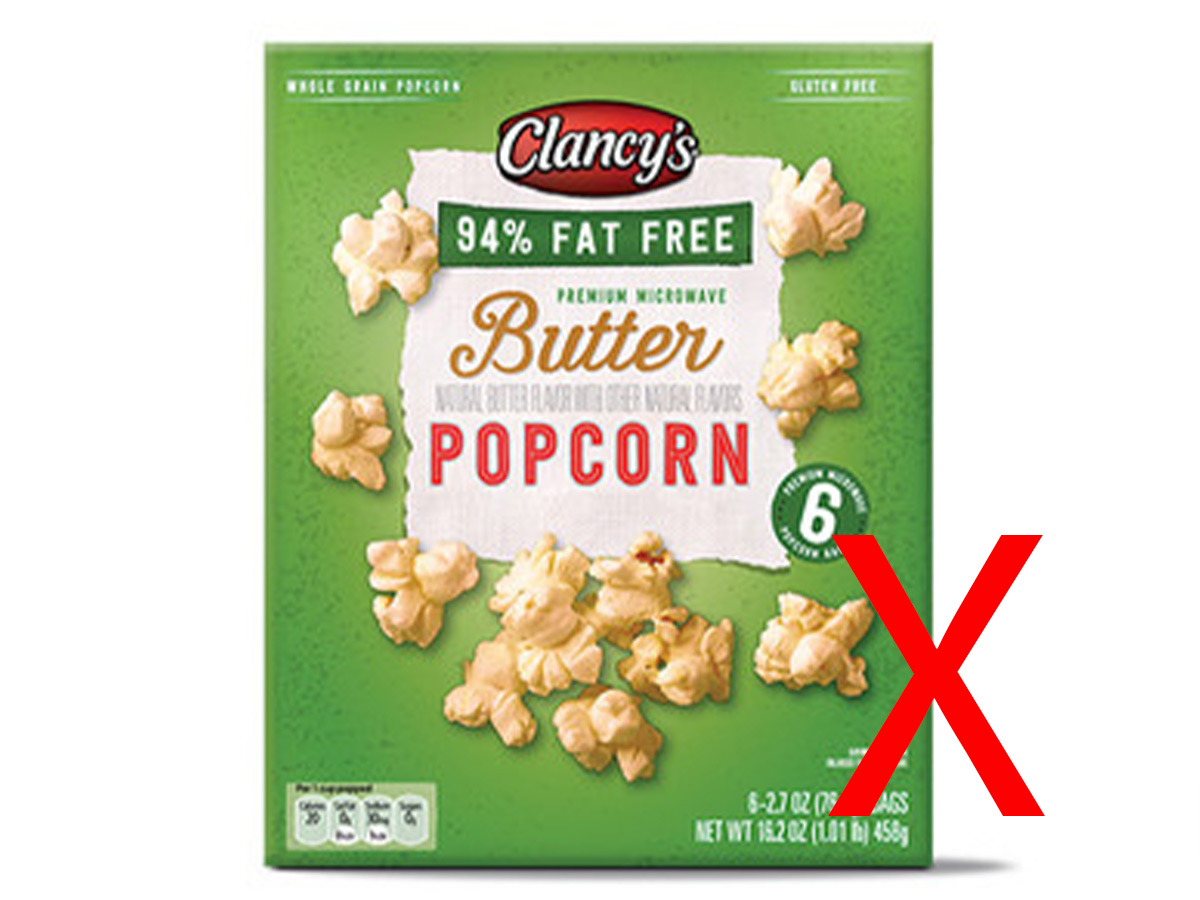 Worst: Microwave Popcorn