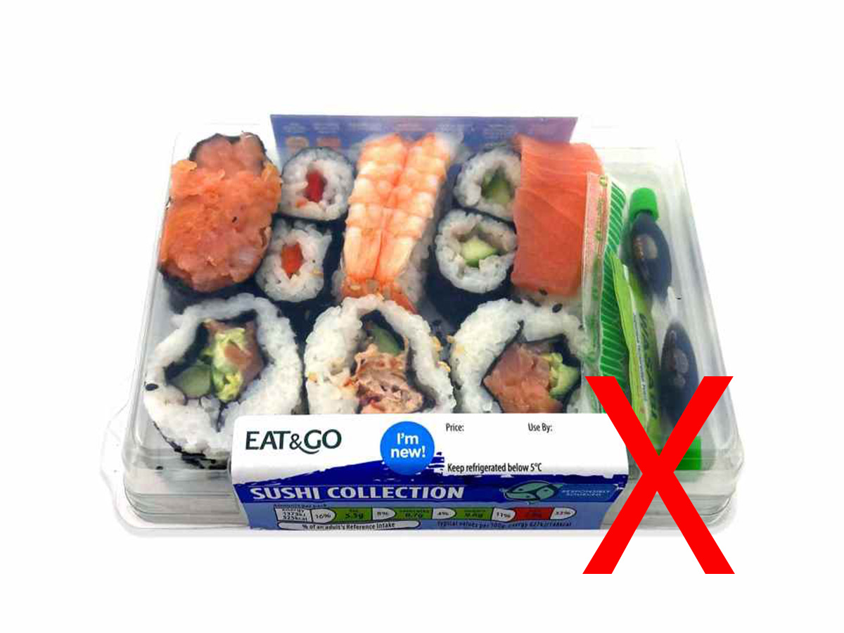 Worst: Sushi