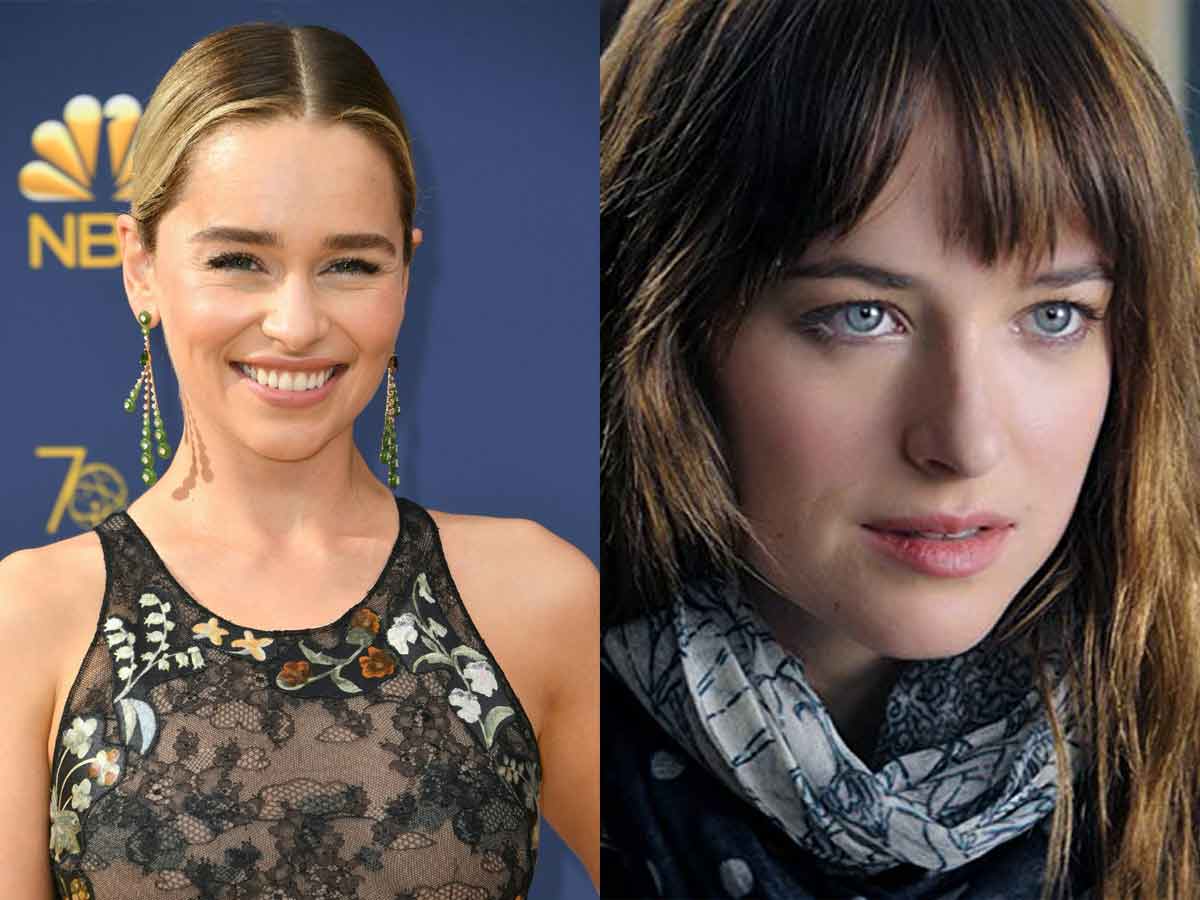 Emilia Clarke as Anastasia Steele