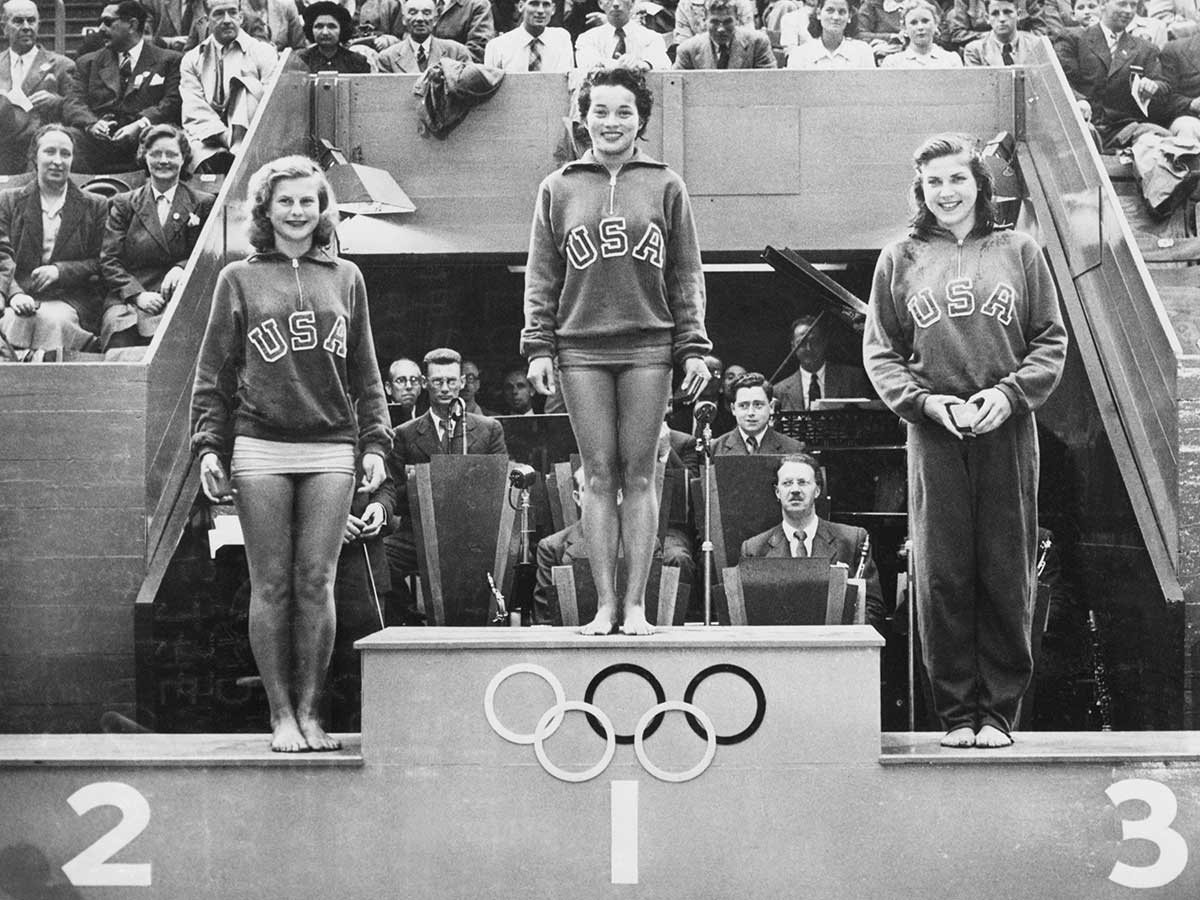 America Sweeps the Podium