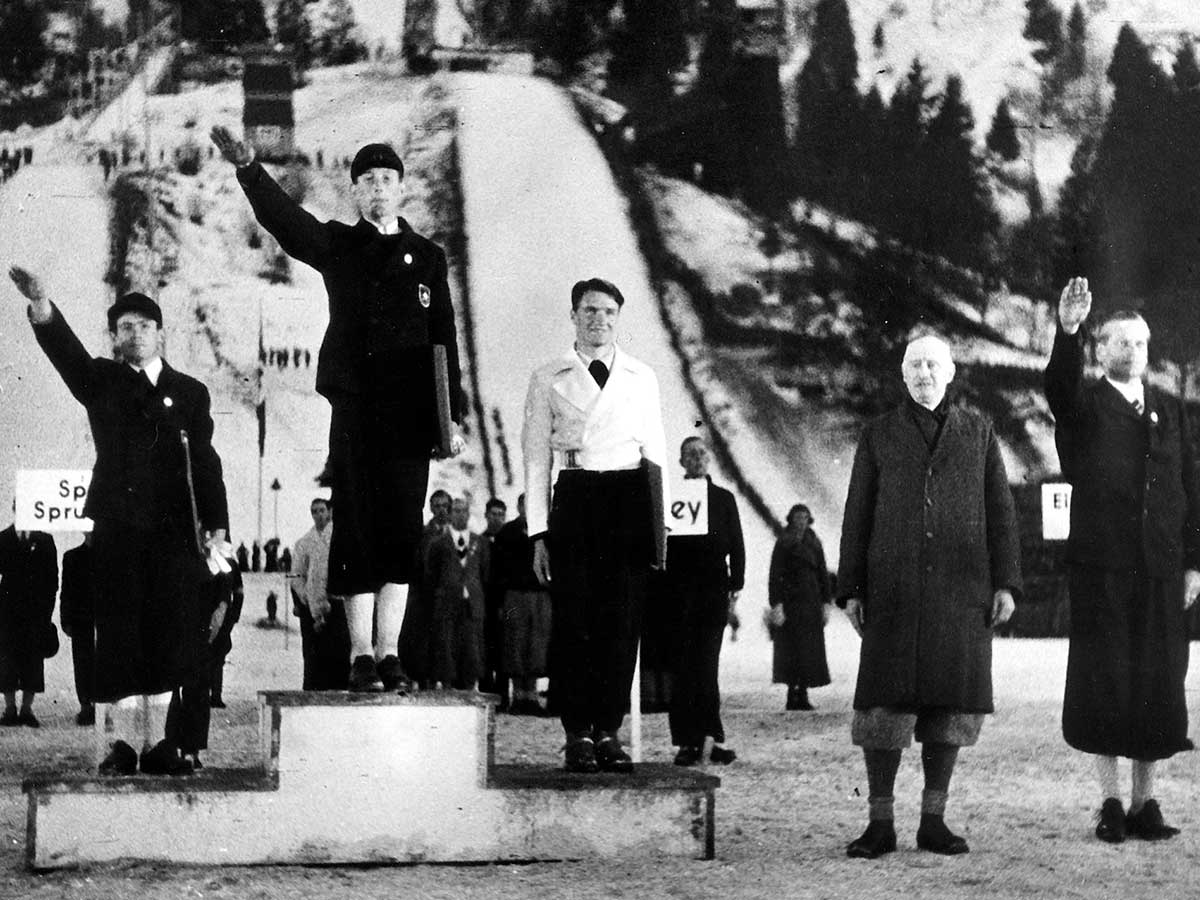 Émile Allais Declines to Salute Hitler