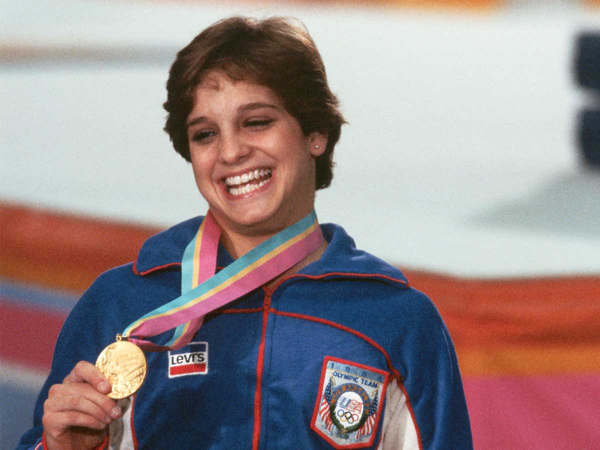 Mary Lou Retton Wins the Gold
