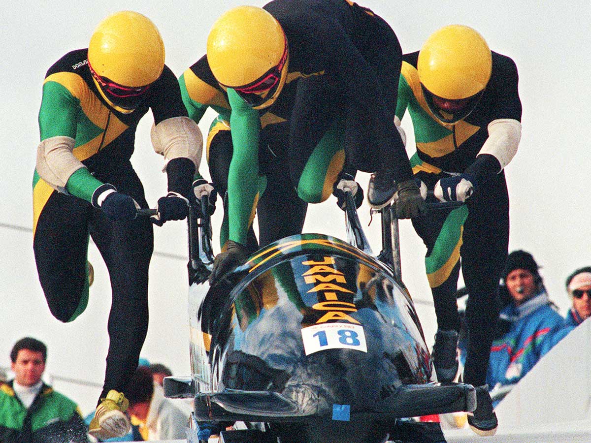 The First Jamaican Bobsleigh Team