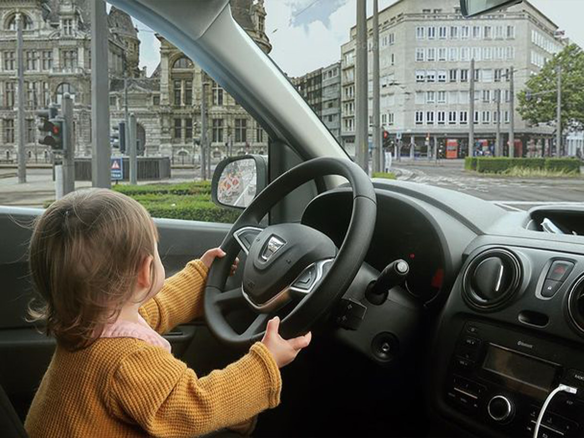 Baby Takes the Wheel