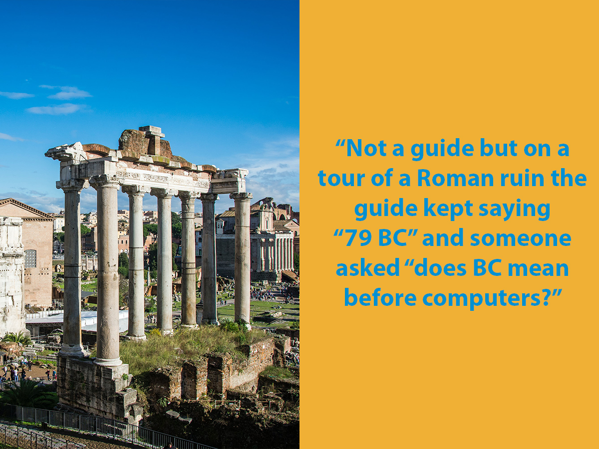 Ruins in Rome